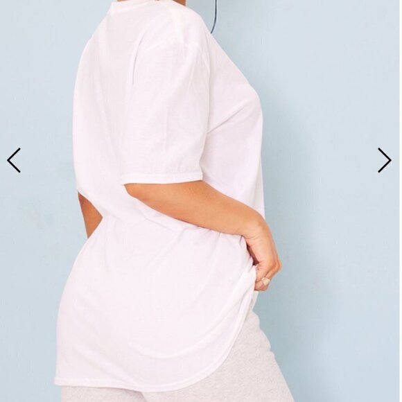 PLT My White T-Shirt Printed Tee Shirt L NEW - Picture 4 of 9